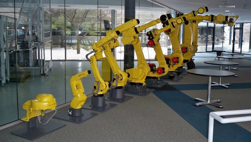 Paletizador robótico totalmente automático